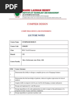 CD Unit - 1 Lms Notes