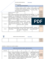 Rubricas de Nutrición Deportiva