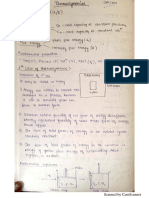 Thermodynamics Notes