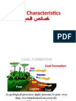 Coal Characteristics محفلا صئاصخ