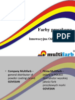 Farby Proszkowe - Innowacyjna Odznaka Jakości GOVESAN MULTIFARB