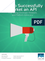 How To Market An API
