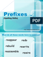 Prefixes: (Spelling Skills)