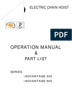 Operation Manual &: Part List