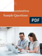 ME CMA Sample Exam Questions&Answers 1