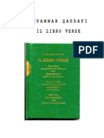 Gheddafi Il Libro Verde