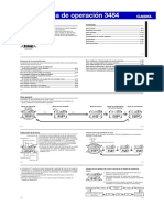 Guía de Operación 3484: Contenido Acerca de Este Manual