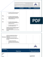 Curriculum Map Visual Art: Month Project Content Skills Assessment