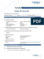 Fiche de Données de Sécurité: France