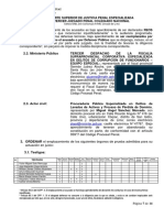 Lista de Testigos para El Juicio Humala-Heredia