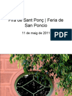 Fira de Sant Ponç - Feria de San Poncio