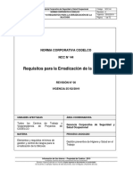 Requisitos para La Erradicación de La Silicosis NCC n44