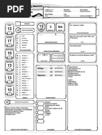 Ficha de D&amp;D 4E Editável by Jhan | PDF