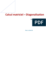 Matrices diagonalisation