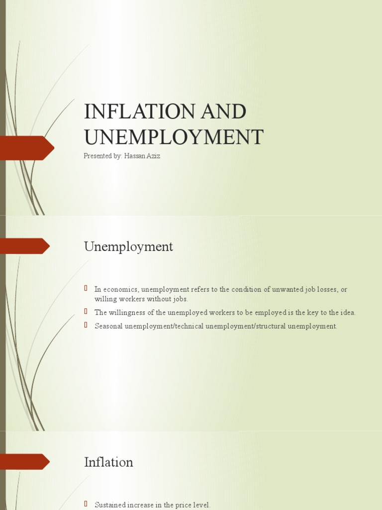 Inflation and Unemployment | PDF | Business