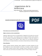 Esquemas y Organismos de La Integración Americana - Red Interdisciplinaria Justicia Global e Integración Americana