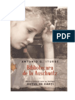 Antonio G. Iturbe - Bibliotecara de La Auschwitz 1.0 ' (Istorie)