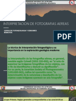 Interpretacion de Fotografias Aereas: Curso de Fotogeologia Y Sensores Remotos