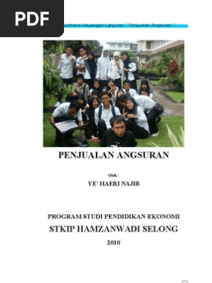 Penjualan Angsuran
