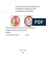 Fundación primeros hospitales Cusco 1548-1558