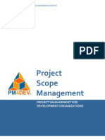 16172487 PM4DEV Project Scope Management Copy