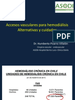 Accesos Vasculares para Hemodiálisis Alternativas y Cuidados