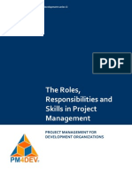 16172491 PM4DEV the Roles Responsibilities and Skills of Project Managers Copy
