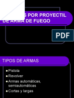 LESIONES POR PROYECTIL DE ARMA DE FUEGO