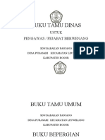 Cover Buku Tamu Dan Pencocokan Klaper