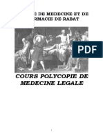 Cours de Médecine Légale Réforme 20-21 - 2 Eme Partie PDF