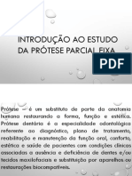 1 - Introdução A Prótese Fixa