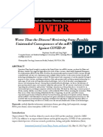 Worse Than the Disease Reviewing Some Possible Unintended Consequences of the MRNA Vaccines Against COVID-19