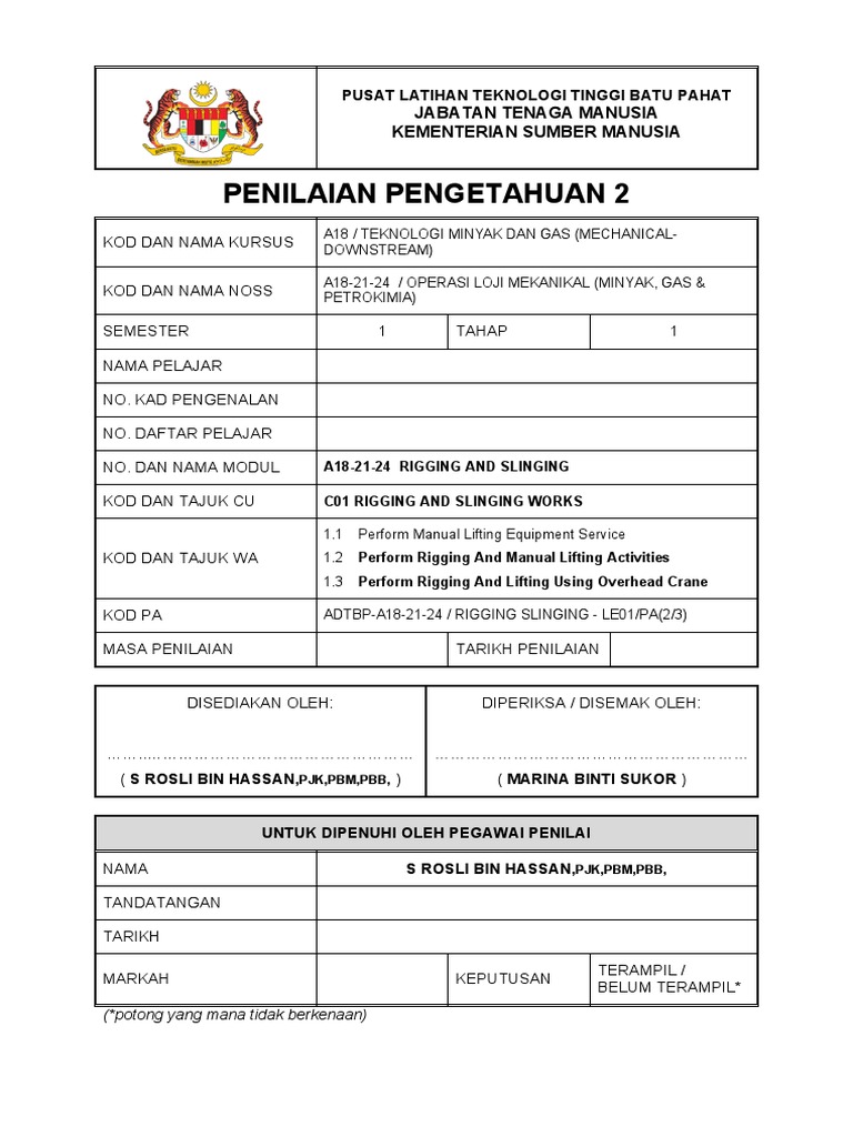 Rigging And Slinging 2 Pdf