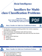 Binary Classifier for Multi-class