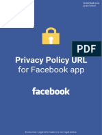 Privacy Policy Url Facebook App Instructions Termsfeed
