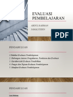 Tugas Evaluasi Pembelajaran Rev