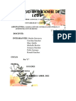 Tarea 3. Legislación de Contratación Pública