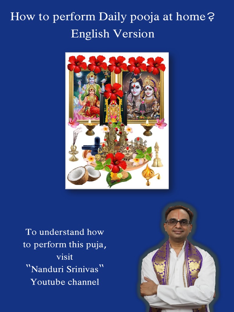 Daily Shodashopachara Pooja Guide | PDF | Hindu Behaviour And ...