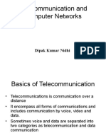 Telecommunication and Computer Networks: Dipak Kumar Nidhi