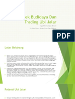 Prospek Budidaya Dan Trading Ubi Jalar