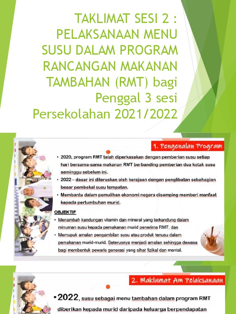 Taklimat Sesi 2 | PDF