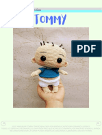 Guía completa para tejer Amigurumi Tommy