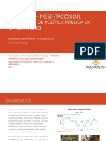 Actividad 6 - Presentación Del Desarrollo de Política Pública en Un Territorio