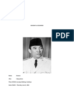 Teks Biografi Ir. Soekarno