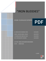 "Iron Buddies": Ent600: Technoleogy Entrepreneurship