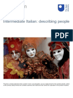 Intermediate Italian: Describing People