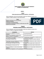 UFVS Pontuação Títulos Atividades