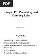 Chapter 4 Probability and Counting Rules