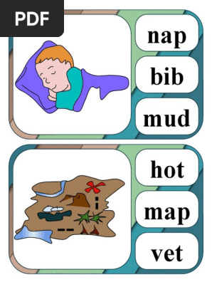 Cvc Clip Cards(Words)