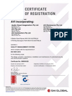 Certificate QMS40429 20190122